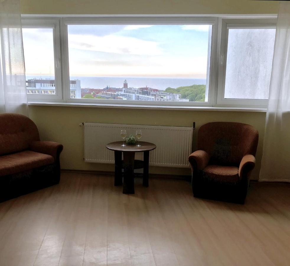 Apartament Z Widokiem Na Latarnie Apartman Kołobrzeg Kültér fotó